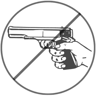 No weapons