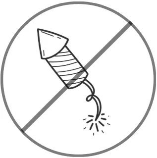 No fireworks