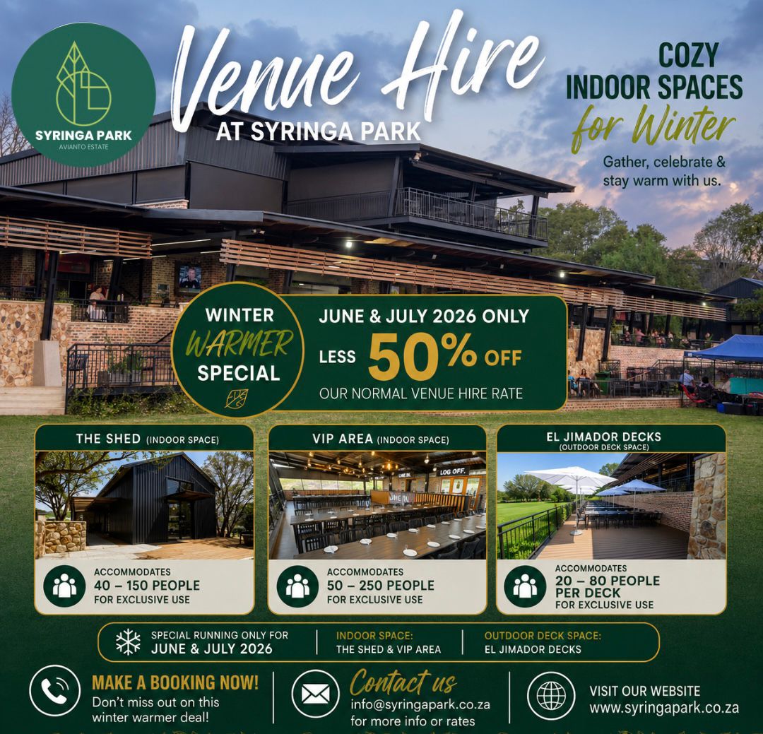 Venue Hire — Coming Soon