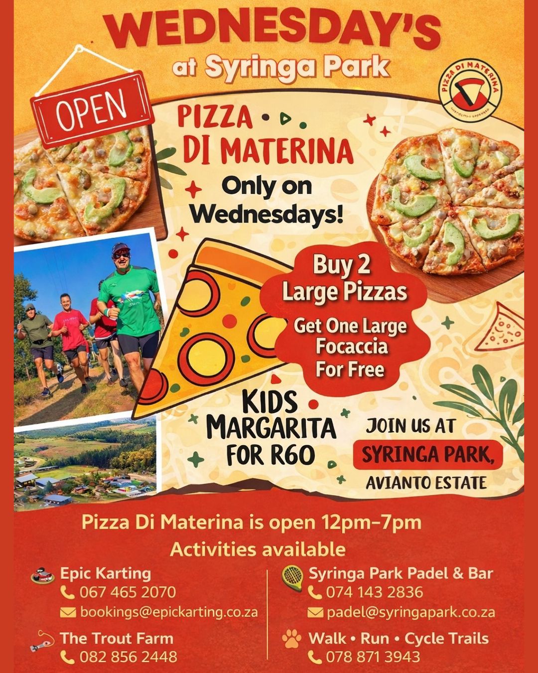 Wednesday’s at Syringa Park at Avianto Estate