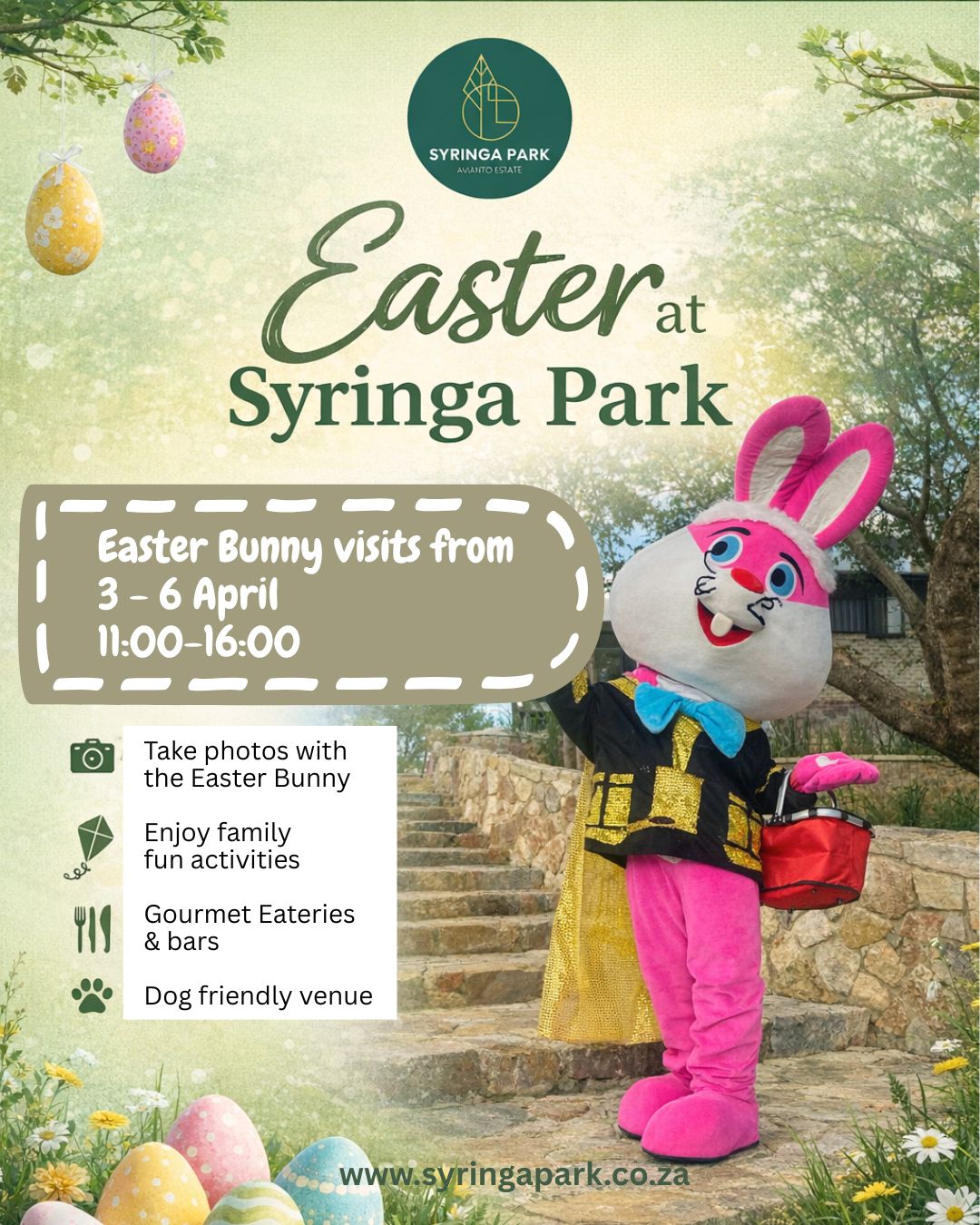 Easter Weekend at Syringa Park!