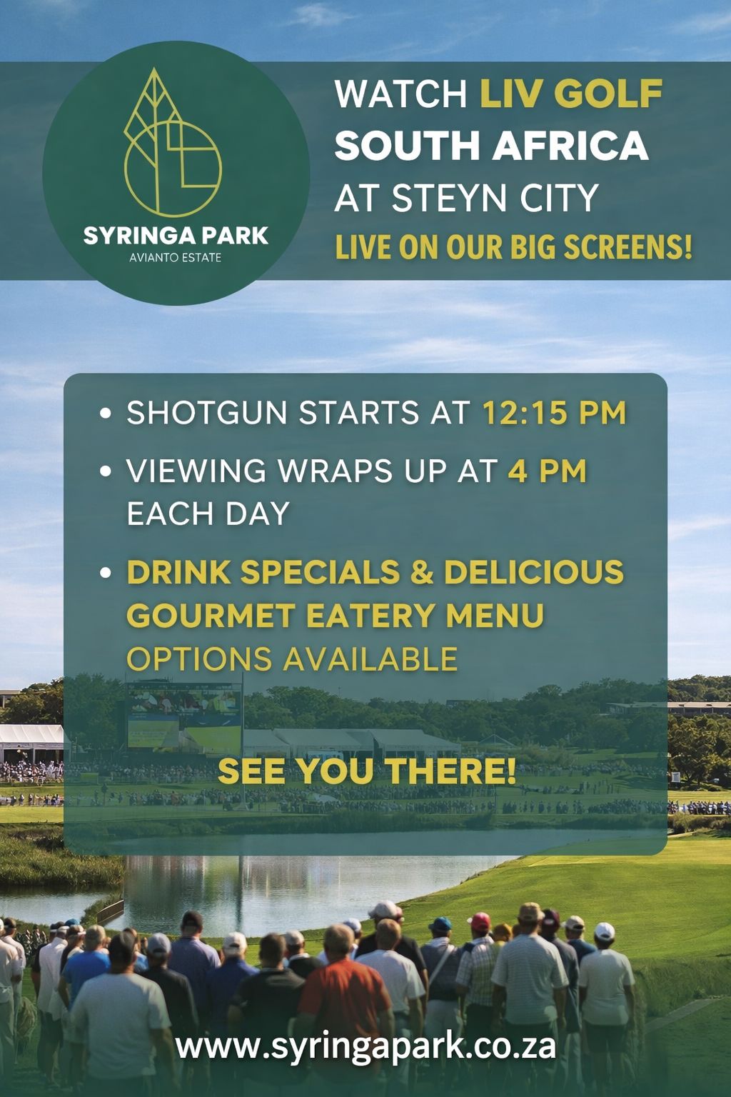 LIV Golf Big Screen Viewing